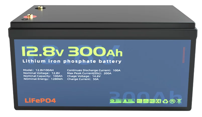 Lithium Iron Phosphate Battery|12.8V 300Ah